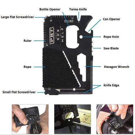 S-Cape Survival kit  10 Piece