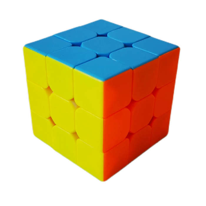 Magic 3D Puzzle Cube - Assorted Lumo Colours