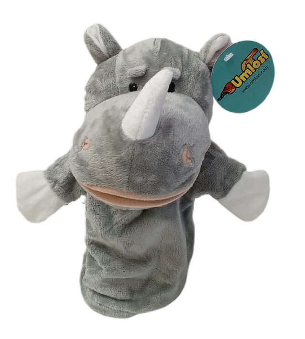 Hand Puppets - Soft Furry Animals - Fingers Control Hands & Mouth