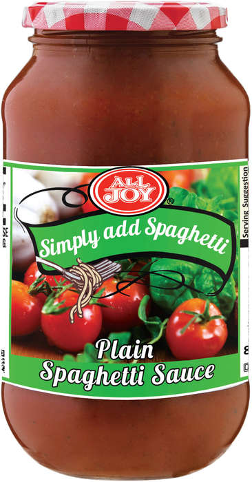 All Joy Spaghetti Sauce 3 Bottles x 820g
