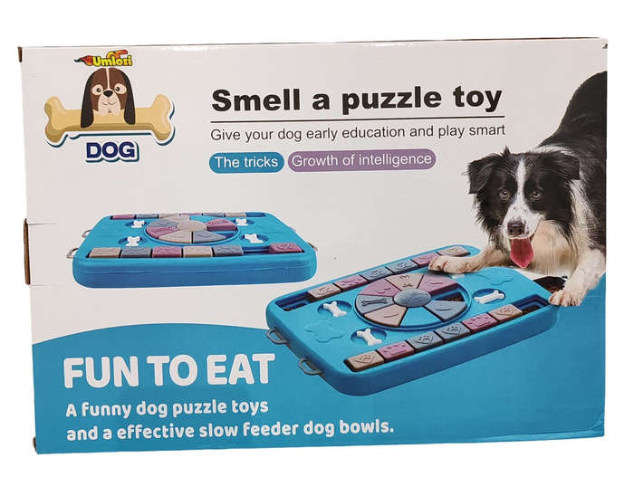 Pets Puzzle Slow Feeder & IQ Trainer For Cats & Dogs