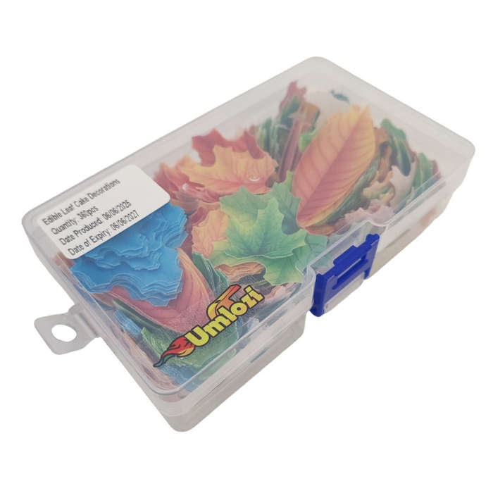 Edible Rice Paper Maple & Regular Leaf Decorations 360pc - Baking, Functions & Events