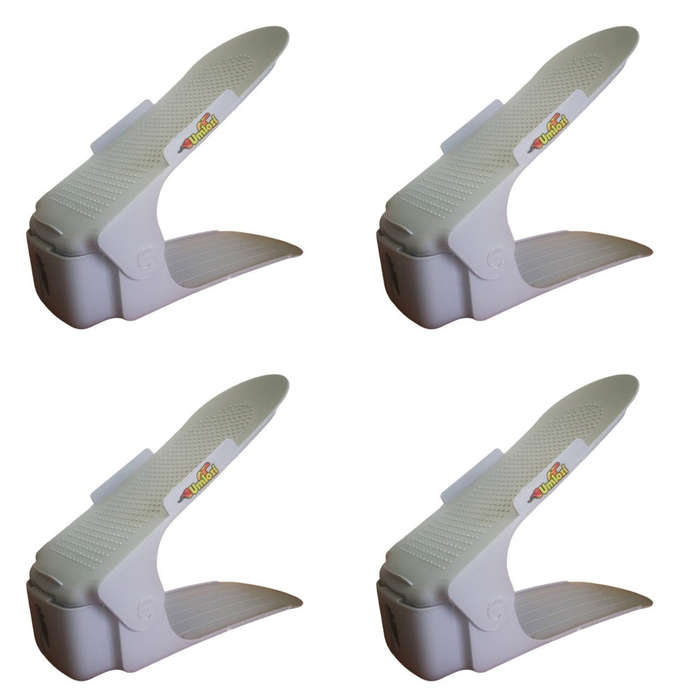 Shoe Slot Organiser - Set Of 4 - Assorted Colours
