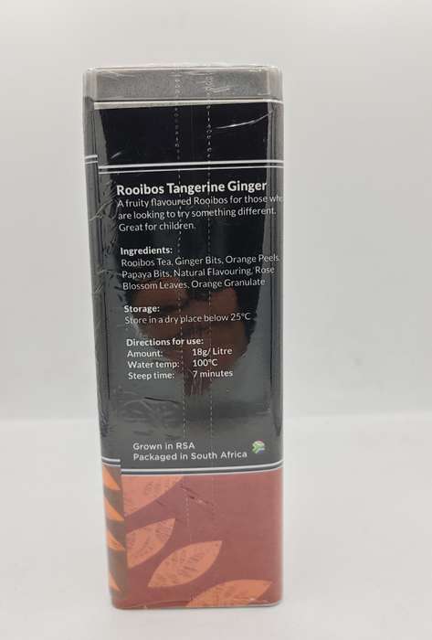 Rooibos, Tangerine, Ginger Tea 100g - Cildan Tea Merchant