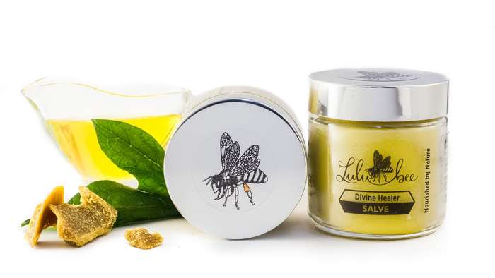 Bee-licious Body Balm , Divine Healer Salve & Immortelle Face Balm -Lulubee