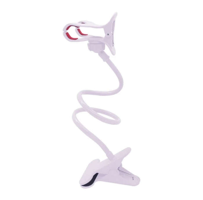 Adjustable, Flexible Desktop Mobile Phone Holder: Blue, White, Pink, Purple or Black