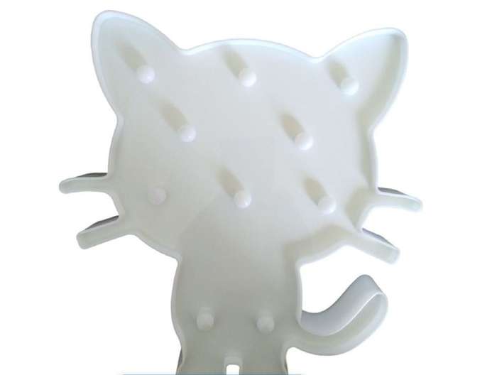 Night Light Cat - Battery Operated Cat - 28 cm