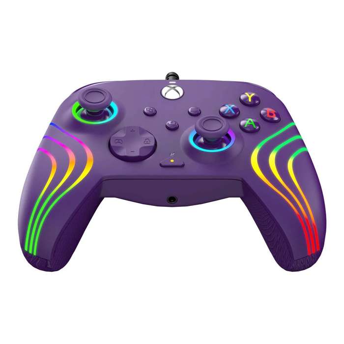 PDP Afterglow Wave Purple USB Gamepad Analogue / Digital PC, Xbox Series S, Xbox Series X