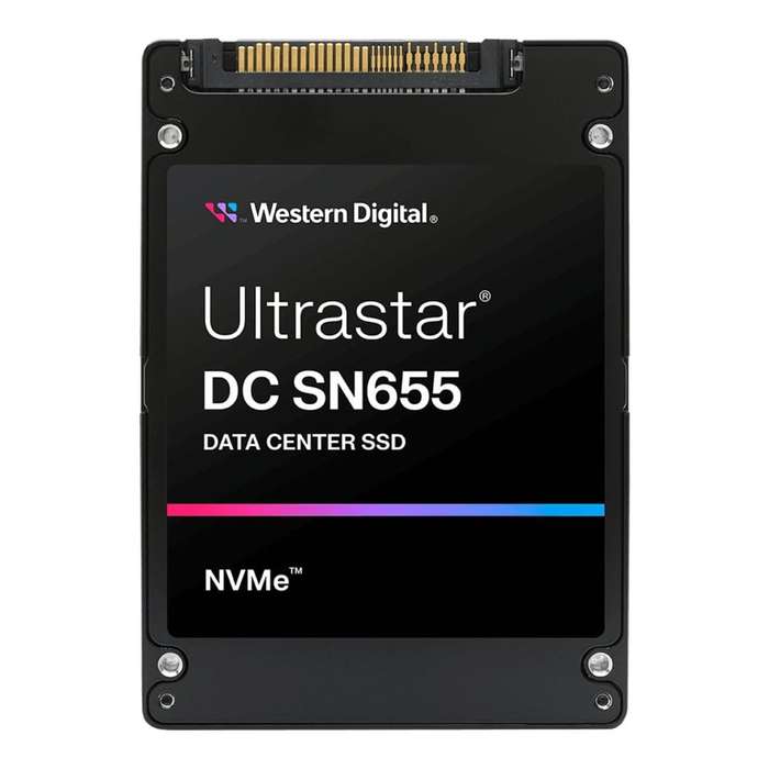 WD Ultrastar DC SN655 3.84TB U.3 PCIe 4.0 NVMe Internal SSD 0TS2458
