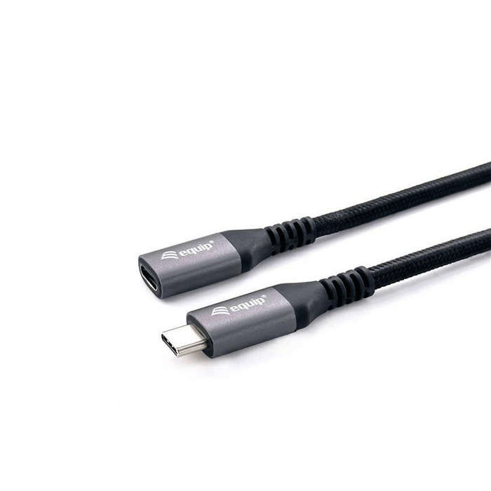 Equip USB-C Male to USB-C Female 4K 60Hz 0.5m Extension Cable 128370