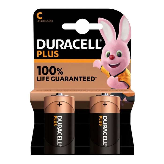 Duracell Mainline Plus C 2-pack x10 141834