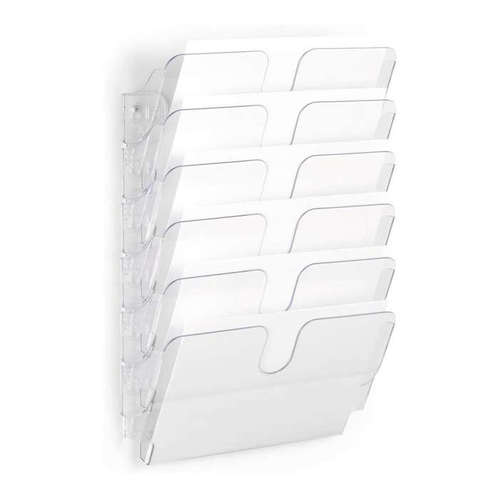 Durable FLEXIPLUS 6 A4 Landscape Transparent Literature Holder 1700014401