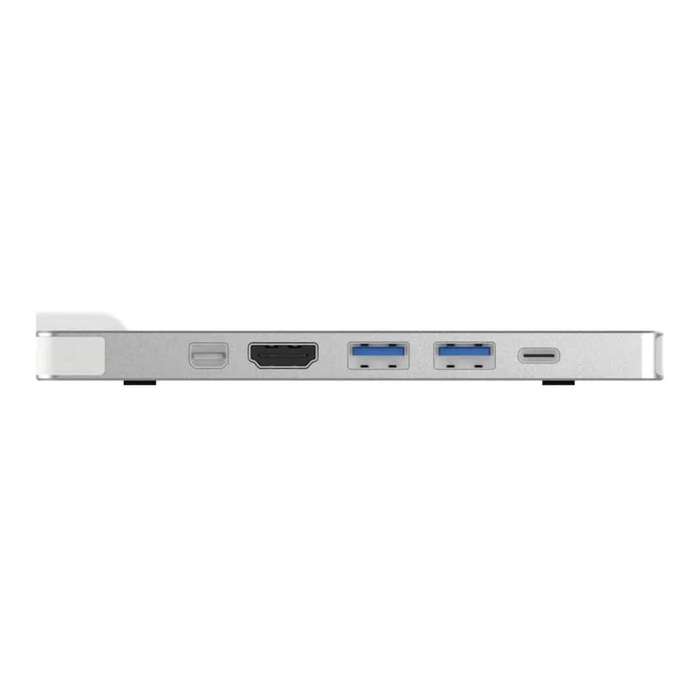 LMP Compact Dock 8-in-1 Ethernet Docking Station Silver 17278