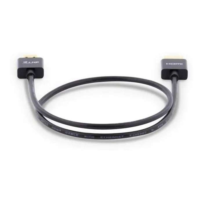 LMP HDMI Male to Male Super Slim Cable 2m Black 18781