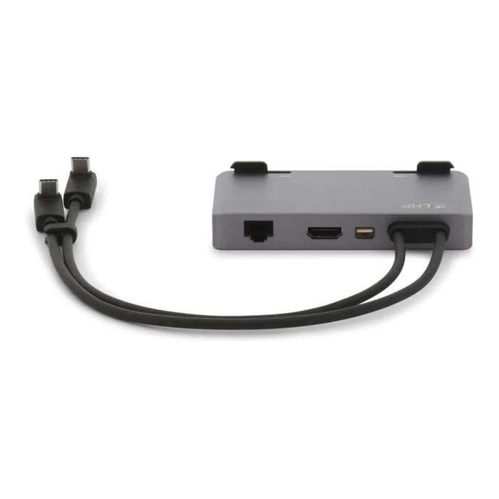 LMP Attach Dock ProStand 4K 7-in-1 Type-C Docking Station Grey 19092
