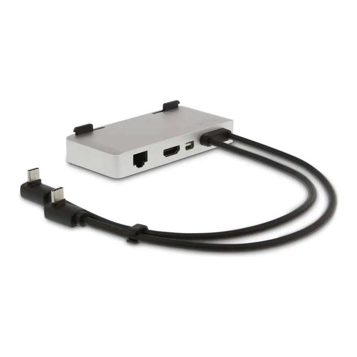 LMP Attach Dock ProStand 4K 7-in-1 Type-C Docking Station Silver 19095