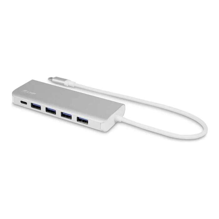 LMP 7-in-1 Type-C Hub with 36W External Power Supply Silver 22700