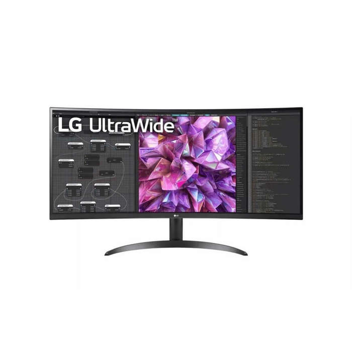 LG 34WQ60C-B 34-inch 3440 x 1440p QHD 21:9 60Hz 5ms IPS LED Curved Monitor