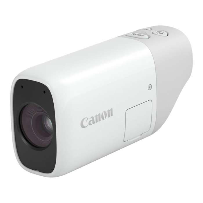 Canon PowerShot ZOOM 12.1MP Telephoto Monocular Compact Camera White 4838C014