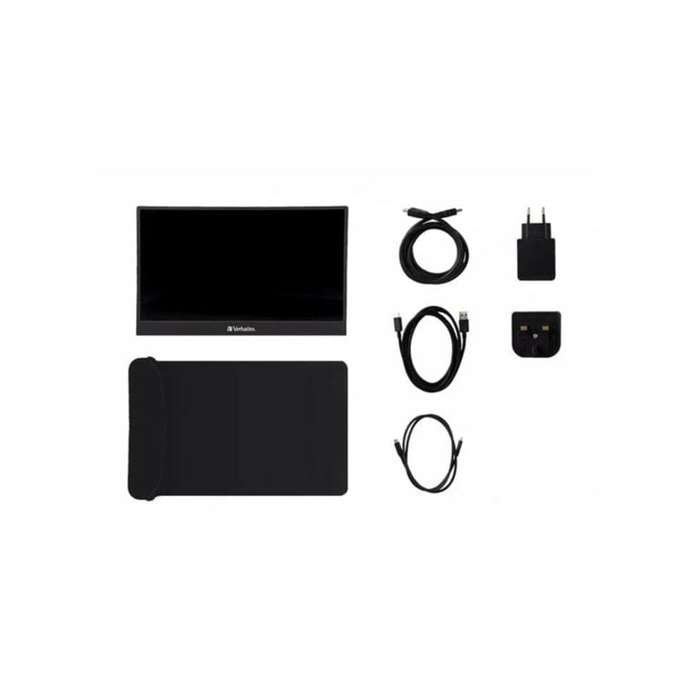 Verbatim PM-14 14-inch 1920 x 1080p FHD 16:9 6ms IPS LCD Portable Monitor 49590