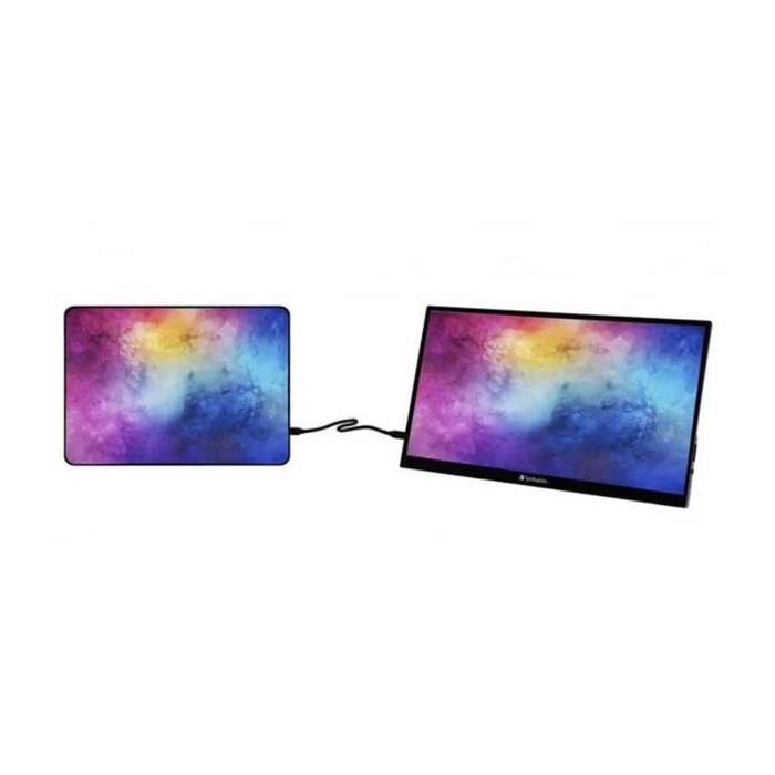 Verbatim PMT-15 15.6-inch 1920 x 1080p FHD Touchscreen 16:9 6ms IPS LCD Portable Monitor 49592