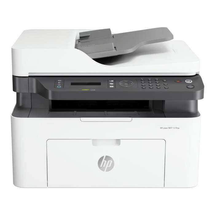 HP Laser 137fnw A4 Multifunction Mono Business Printer 4ZB84A