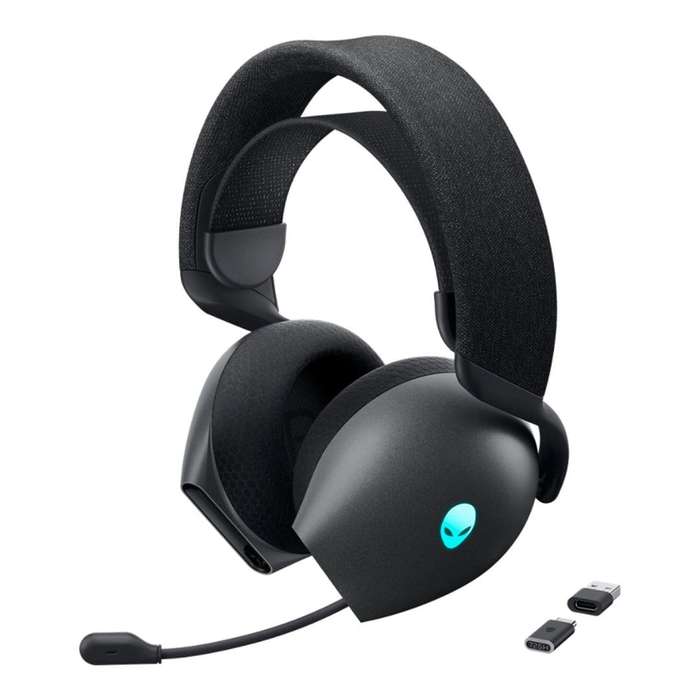 Alienware AW725H Headset Wired & Wireless Head-band Gaming USB Type-C Bluetooth Black