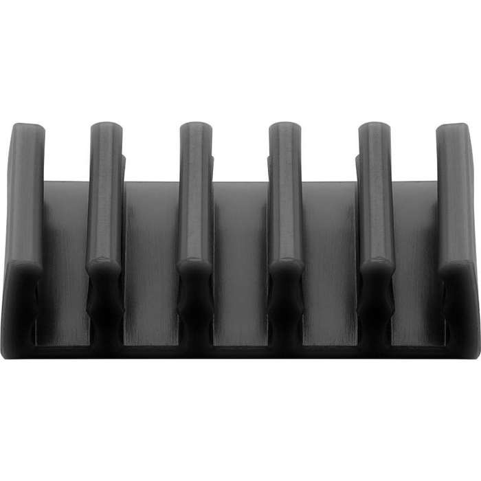 Goobay Cable Management 5-slots Black 70433
