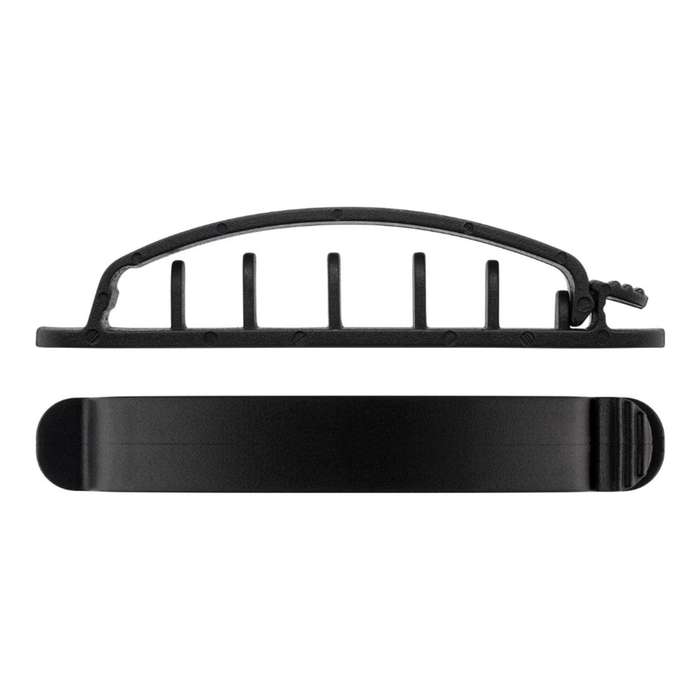 Goobay 70684 Cable Management Clip Set Black 6-pack