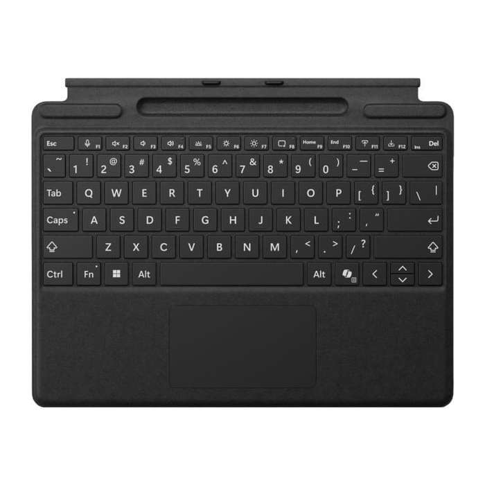 Microsoft Surface Pro Type Cover with Copilot Key and Pen Storage Black 8XB-00151
