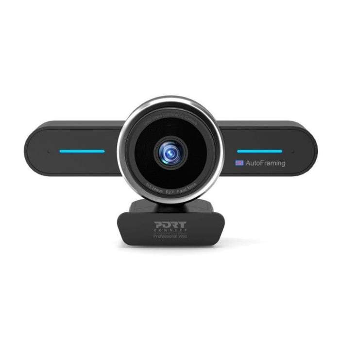 Port Designs 902003 4K Mini Conference Camera With UHD Auto Crop