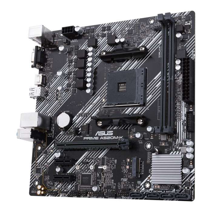 Asus PRIME A520M-K AMD Micro ATX Motherboard 90MB1500-M0EAY0