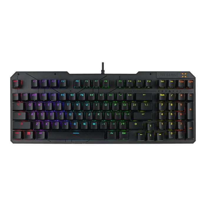 ASUS TUF Gaming K3 Gen II Compact RGB Wired Mechanical Gaming Keyboard Black 90MP0390-BKUA01