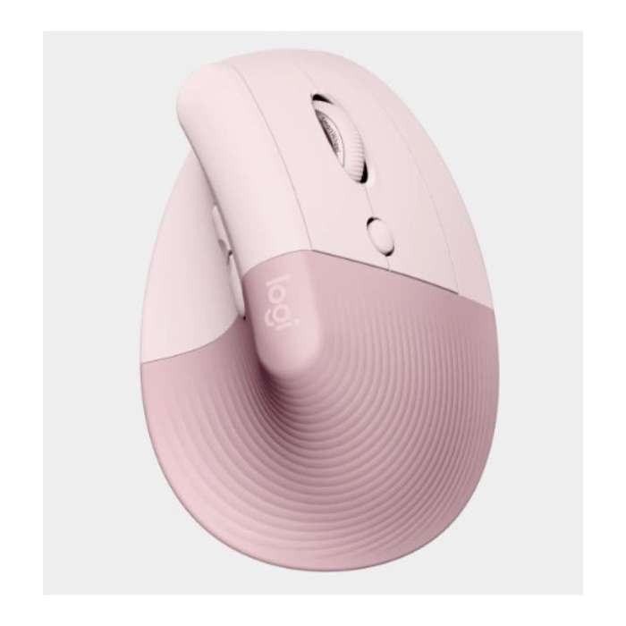 Logitech® Lift Vertical Ergonomic Mouse Pink 910-006487