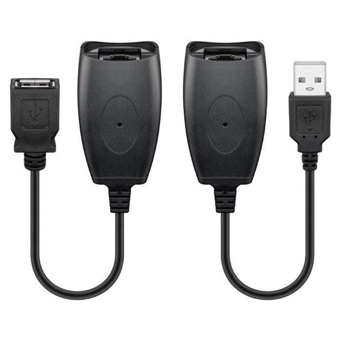 Goobay USB Extension Adapter up to 40m via CAT Cable 93321