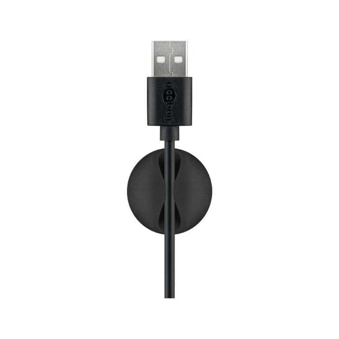 Goobay Cable Management 1-slot 5-piece Set Black 95040