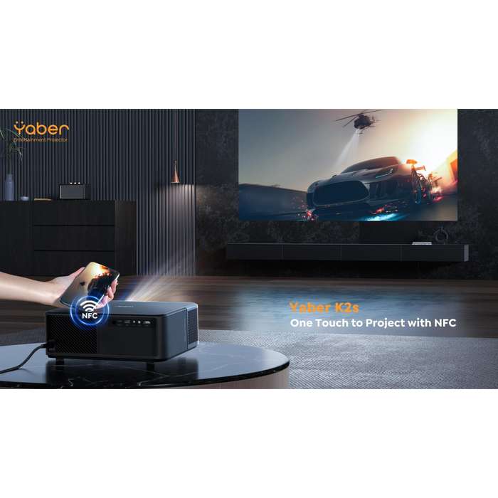 Yaber K2s 4K Android Wireless Bluetooth Projector
