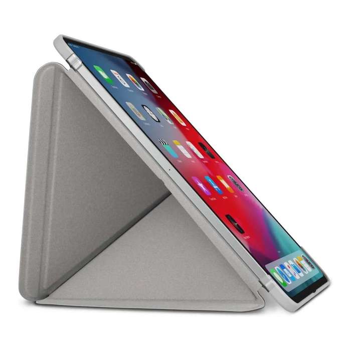 Moshi VersaCover 11-inch Tablet Folding Case for iPad Pro - Stone Grey 99MO056011