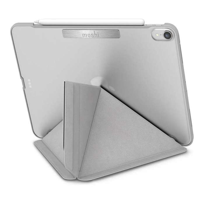 Moshi VersaCover 11-inch Tablet Folding Case for iPad Pro - Stone Grey 99MO056011