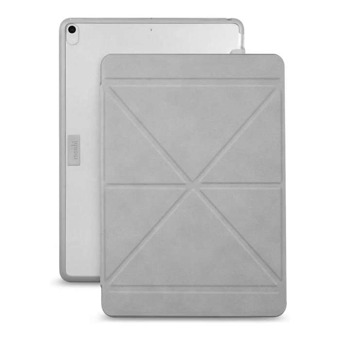 Moshi VersaCover 10.5-inch Tablet Folding Case for iPad Pro - Stone Grey 99MO056013