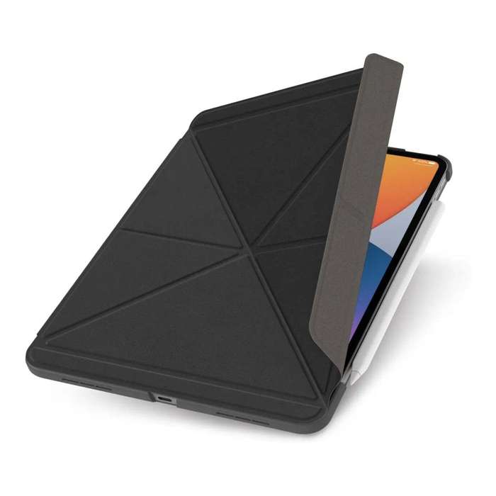 Moshi VersaCover 11-inch Tablet Folding Case for iPad - Charcoal Black 99MO056083