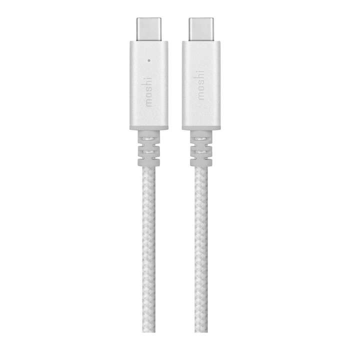 Moshi Integra Type-C Male to Male Smart LED Cable 2m Silver 99MO084245