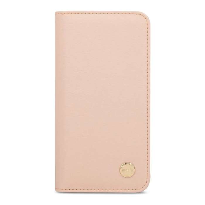 Moshi Overture SnapTo Case with Detachable Magnetic Wallet for iPhone 12 Mini - Luna Pink
