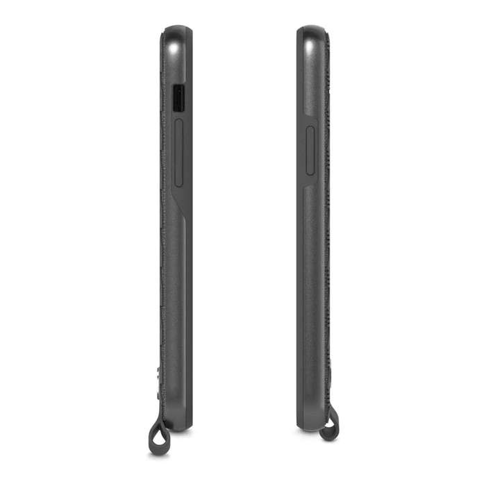 Moshi Altra SnapTo Slim Hardshell Case With Strap for iPhone 11 Pro - Shadow Black 99MO117004