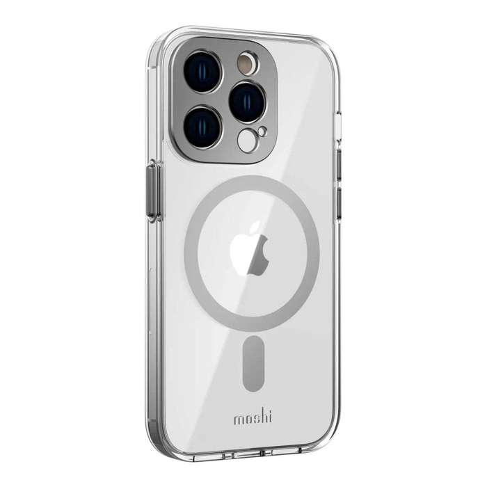 Moshi iGlaze Slim Hardshell MagSafe Case for iPhone 14 Pro - Meteorite Grey 99MO137077