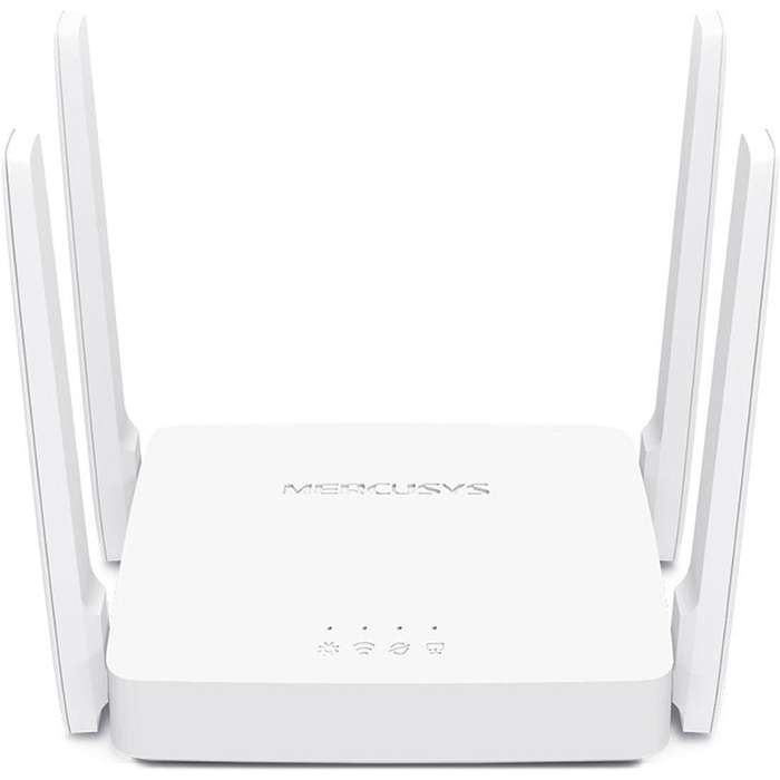 Mercusys AC10 AC1200 Wi-Fi 5 Wireless Router - Dual-band 2.4GHz and 5GHz Gigabit Ethernet