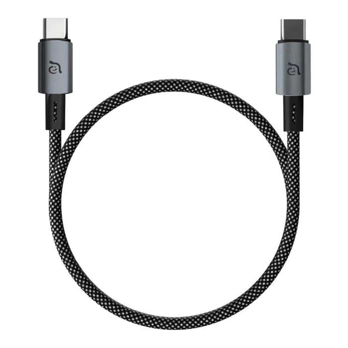 Adam Elements CASA MP100 Type-C Male to Male Cable 1m Black ACBADMP100BK