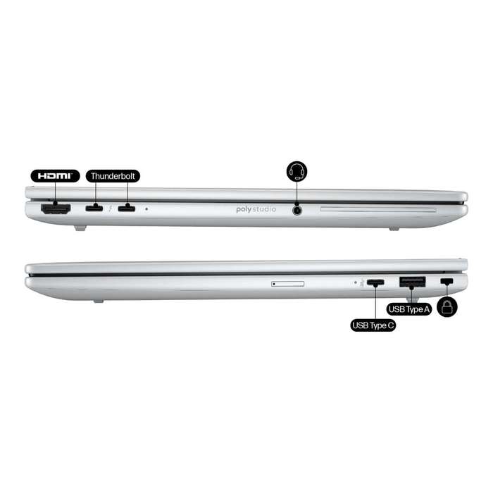 HP EliteBook 8 G1i 13.3-inch WUXGA AI Laptop - Intel Core Ultra 7 255U 1TB SSD 32GB RAM Win 11 Pro