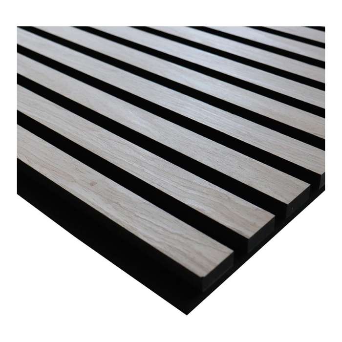 Parrot 600x2400mm Slatted Wall Panel Light Oak AP0624LO