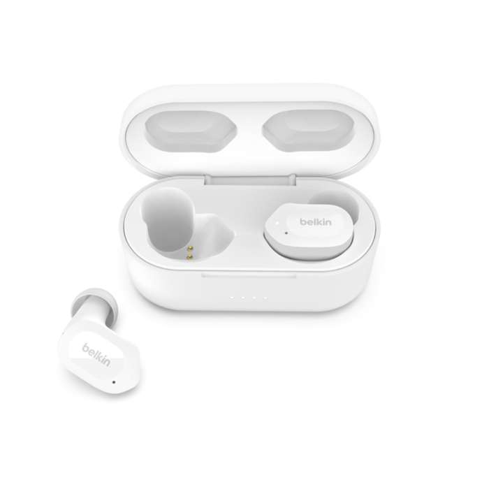 Belkin SoundForm Play True Wireless Earbuds - White AUC005BTWH